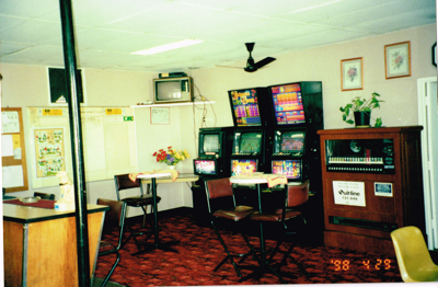 1998 - Bar area where cold room is